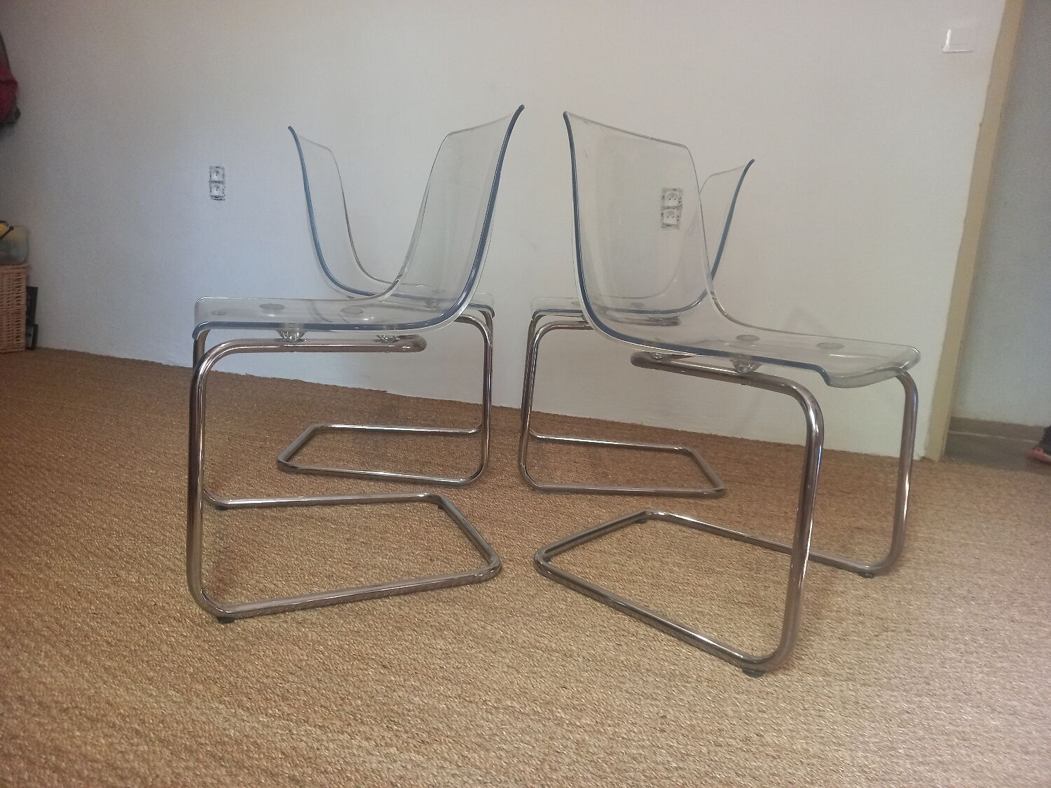 Plexiglas chair vibtage Carl Ojerstan