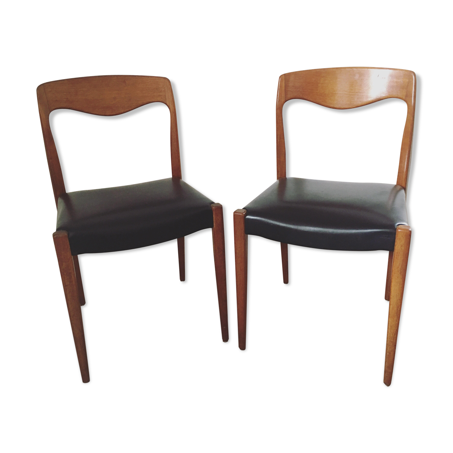 Pair of chair Roche bobois years 60