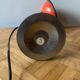 Lampe de bureau vintage Massive rouge - 1970