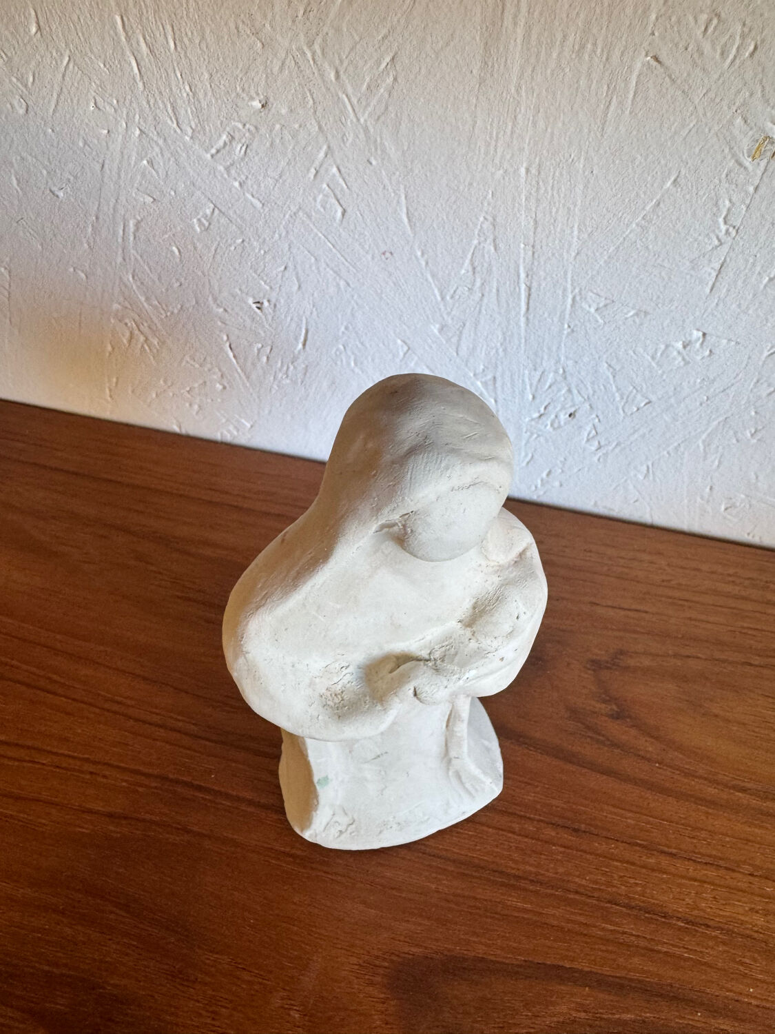Virgin with Child in plaster