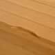 Solid elm chest by Maison Regain, 1970s