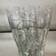 Set of 6 Kosta Boda sparkling champagne glasses from the 70s