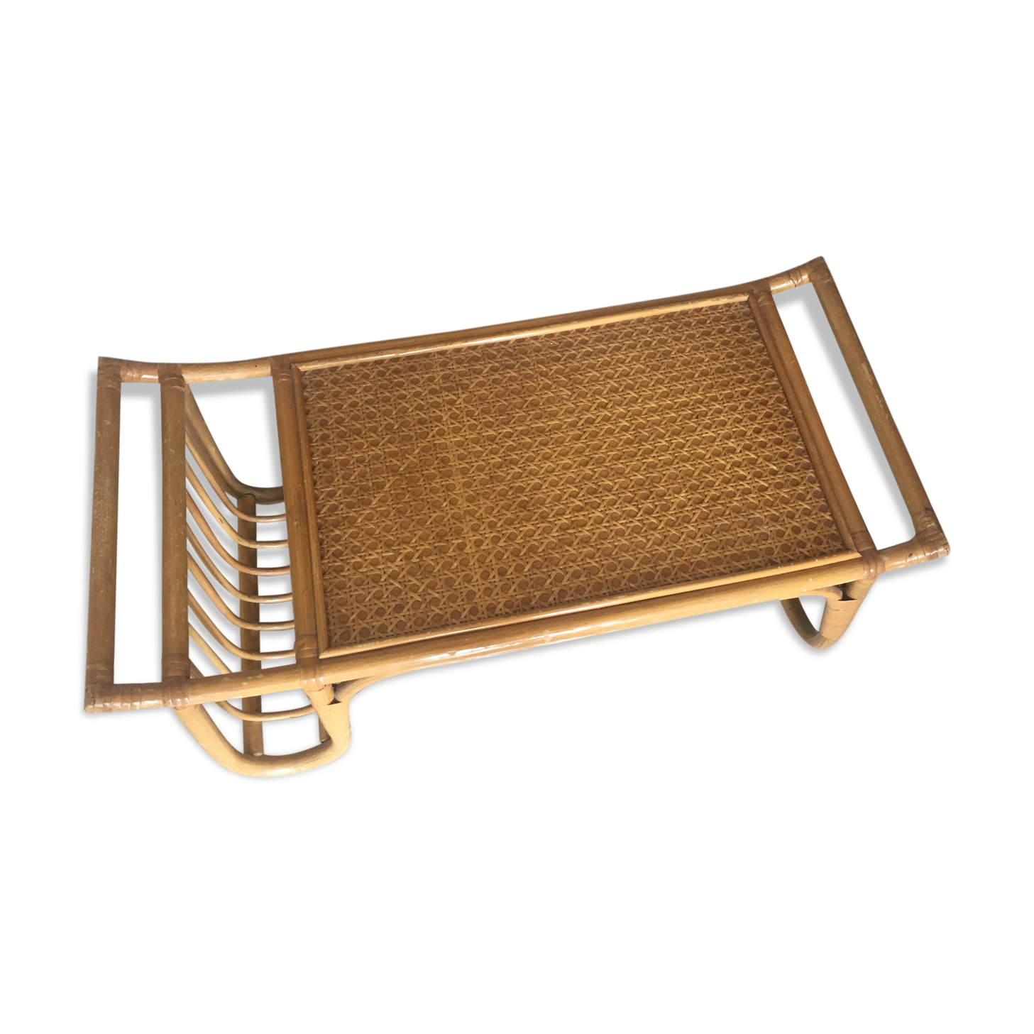 Breakfast tray rattan