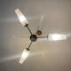 Vintage brass chandelier from the 50s-60s