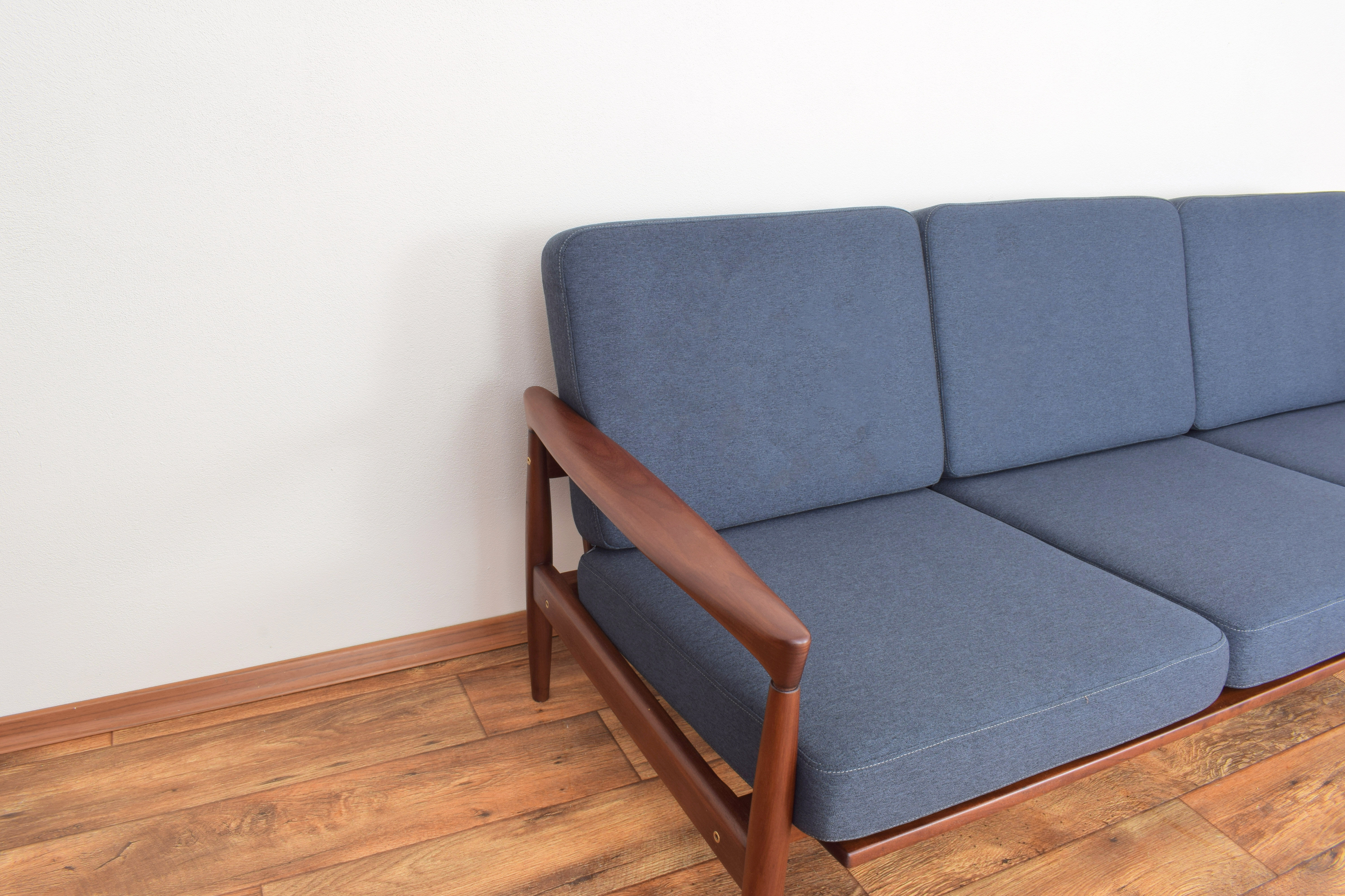 Mid-Century Teak Kolding Sofa by Erik Wørts for Ikea, 1960s.