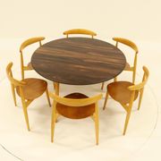 Service de table Heart, conçu par Hans Wegner pour Fitz Hansen, Danemark, années 1960