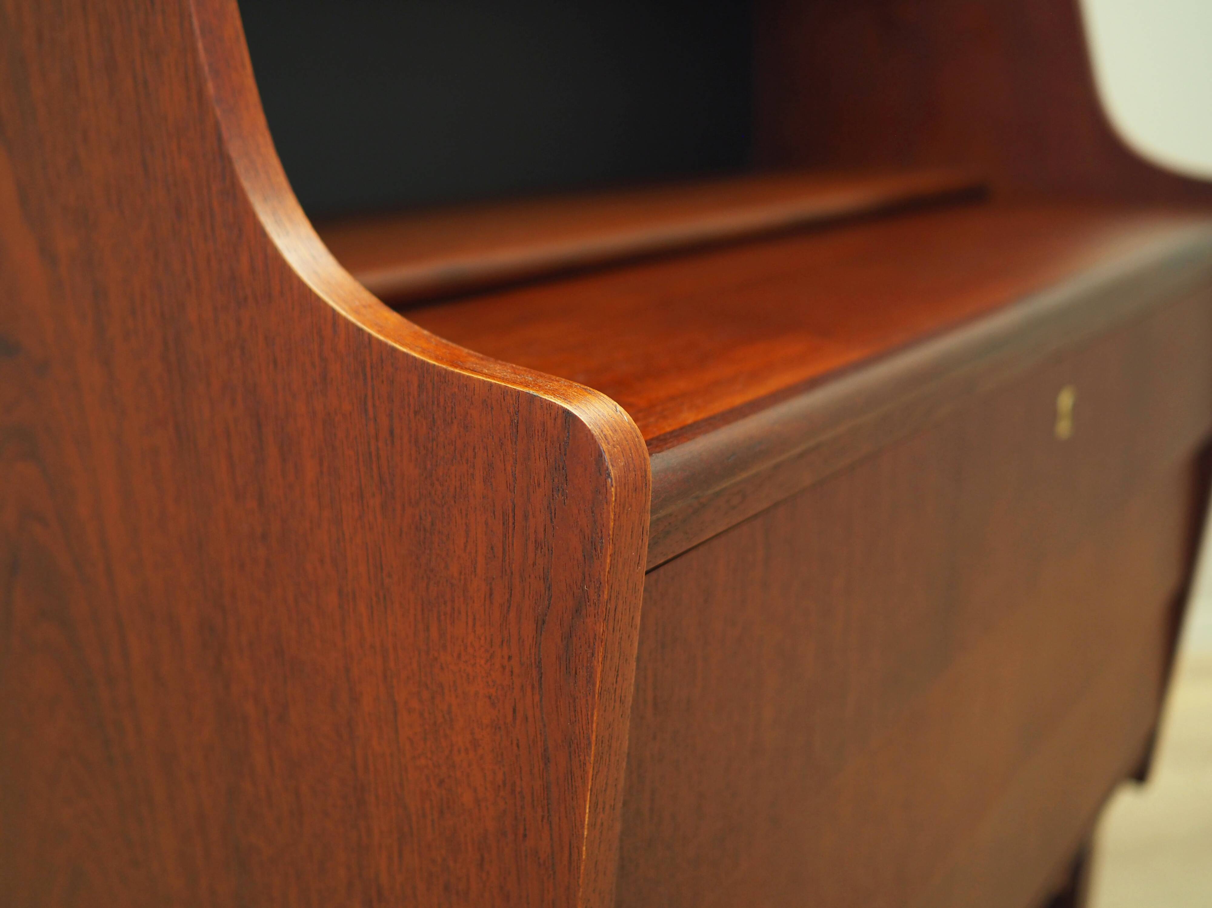 Teak secretary, Danish design, 1970s, production: Denmark