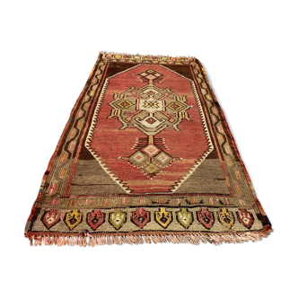 Tapis vintage turc mini kilim 102x54 cm