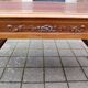 Napoleon III desk in Louis XVI style made of walnut from the late 19th century.
