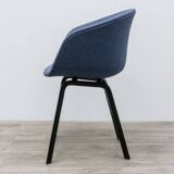 HAY AAC23 chair in dark blue fabric