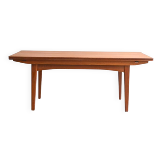 Vintage Scandinavian table with a system