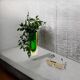 Murano Sommerso Glass Vase, Vintage 1970s
