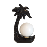 Light Palm tree in porcelain, Italy 1970