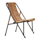 Fauteuil en osier tressé