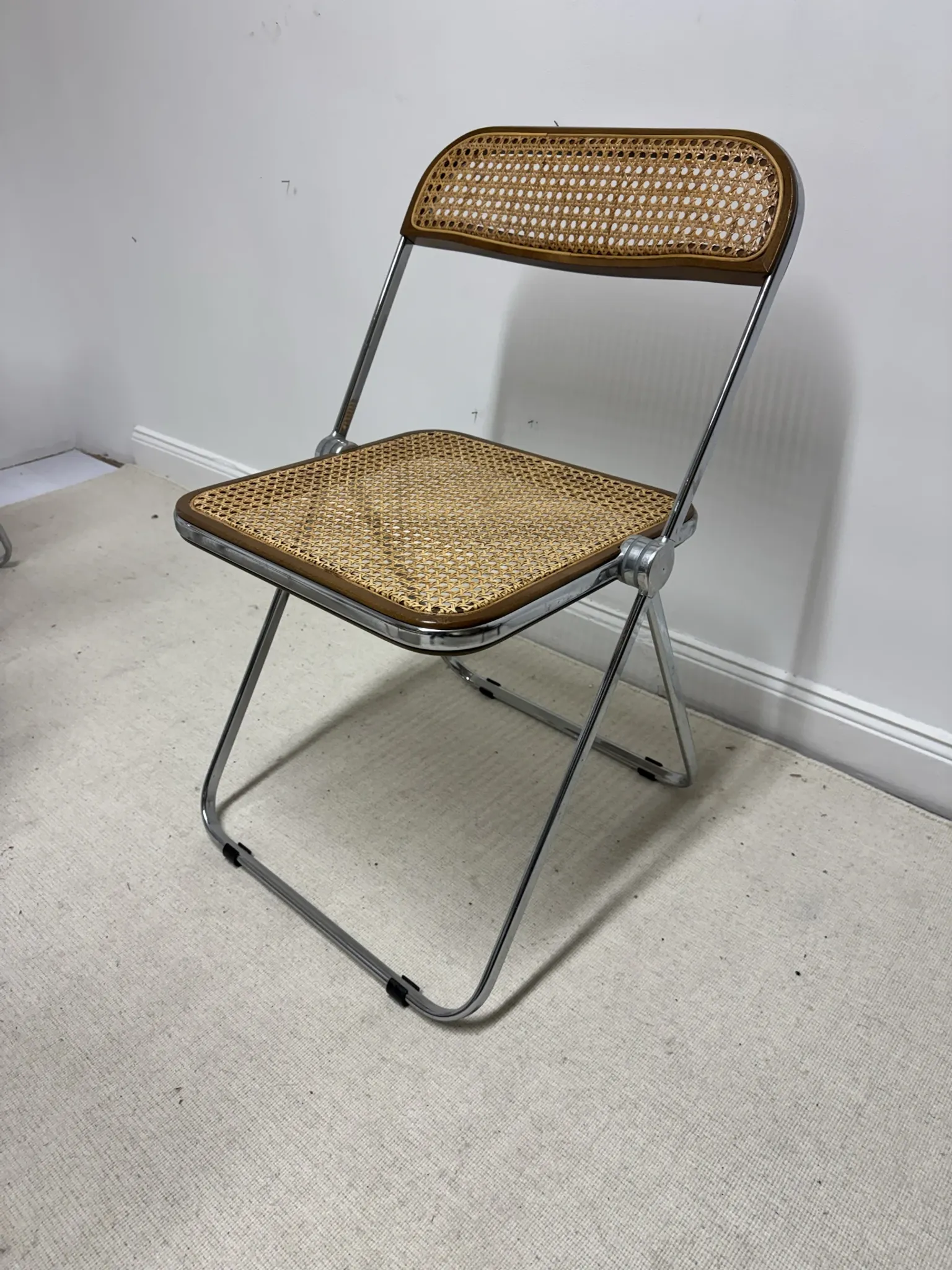 4 chaises Plia par Giancarlo Piretti