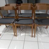 Suite of 6 chairs Farstrup model 206 Denmark 1960