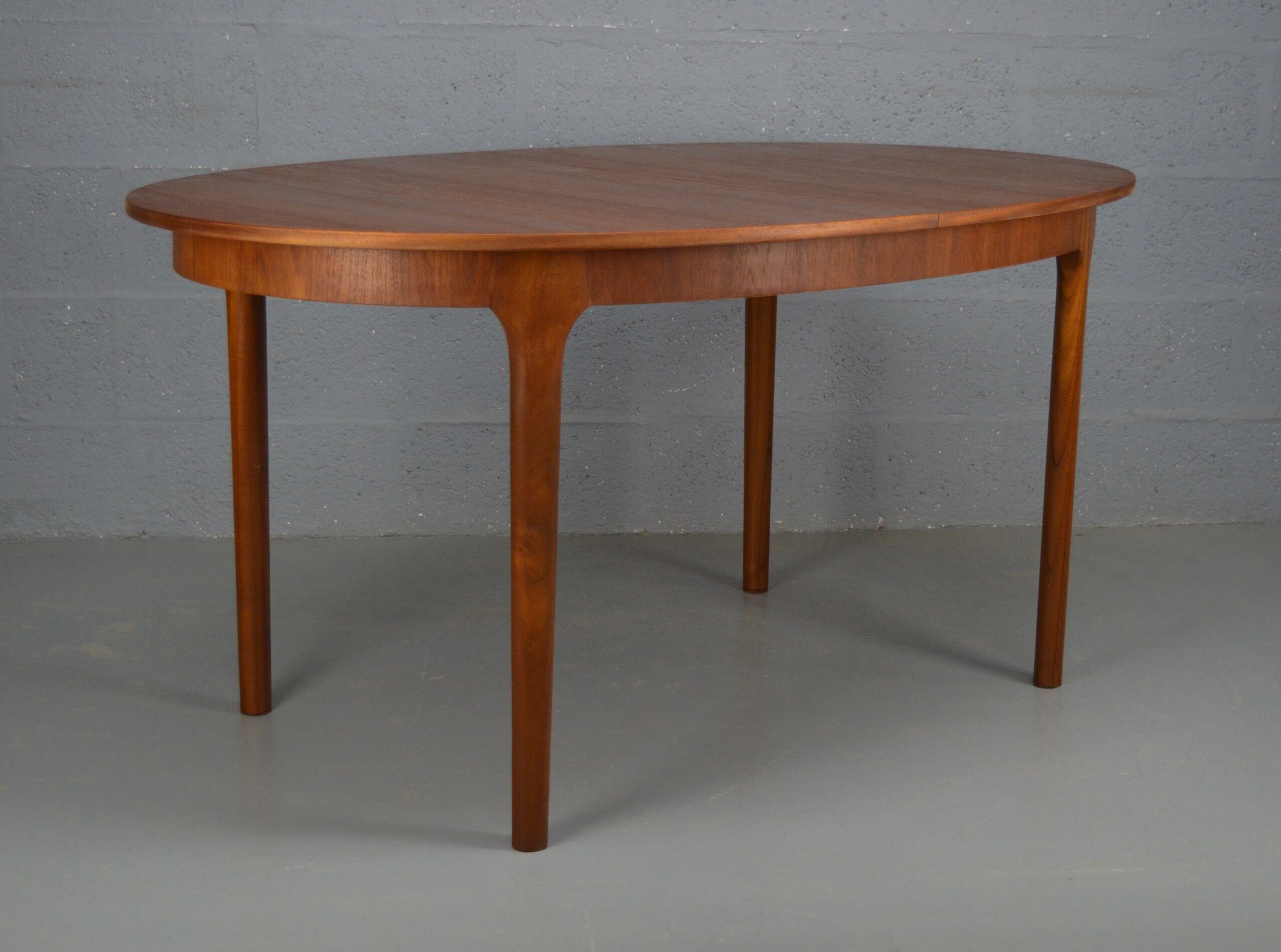 Mid-Century Vintage Oval Dining Table from McIntosh
