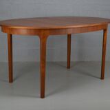 Mid-Century Vintage Oval Dining Table from McIntosh