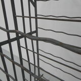 Steel wine rack for 200 bottles