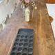 Oak farmhouse table