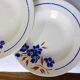 4 vintage Badonviller soup plates 211235