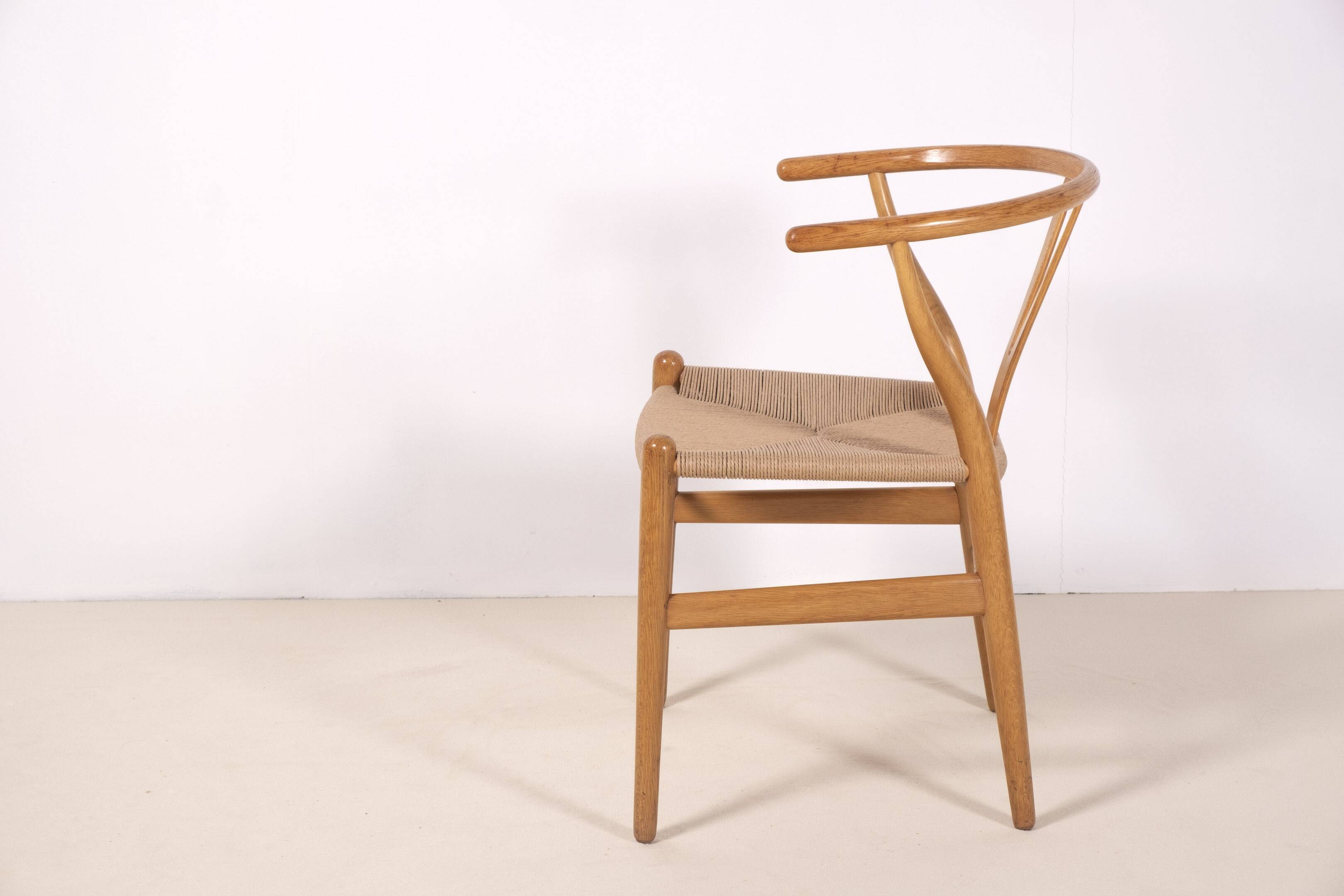 Hans Wegner CH24 Oak Wishbone Chair, 1980s Denmark