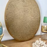 Golden mirror 47x37cm