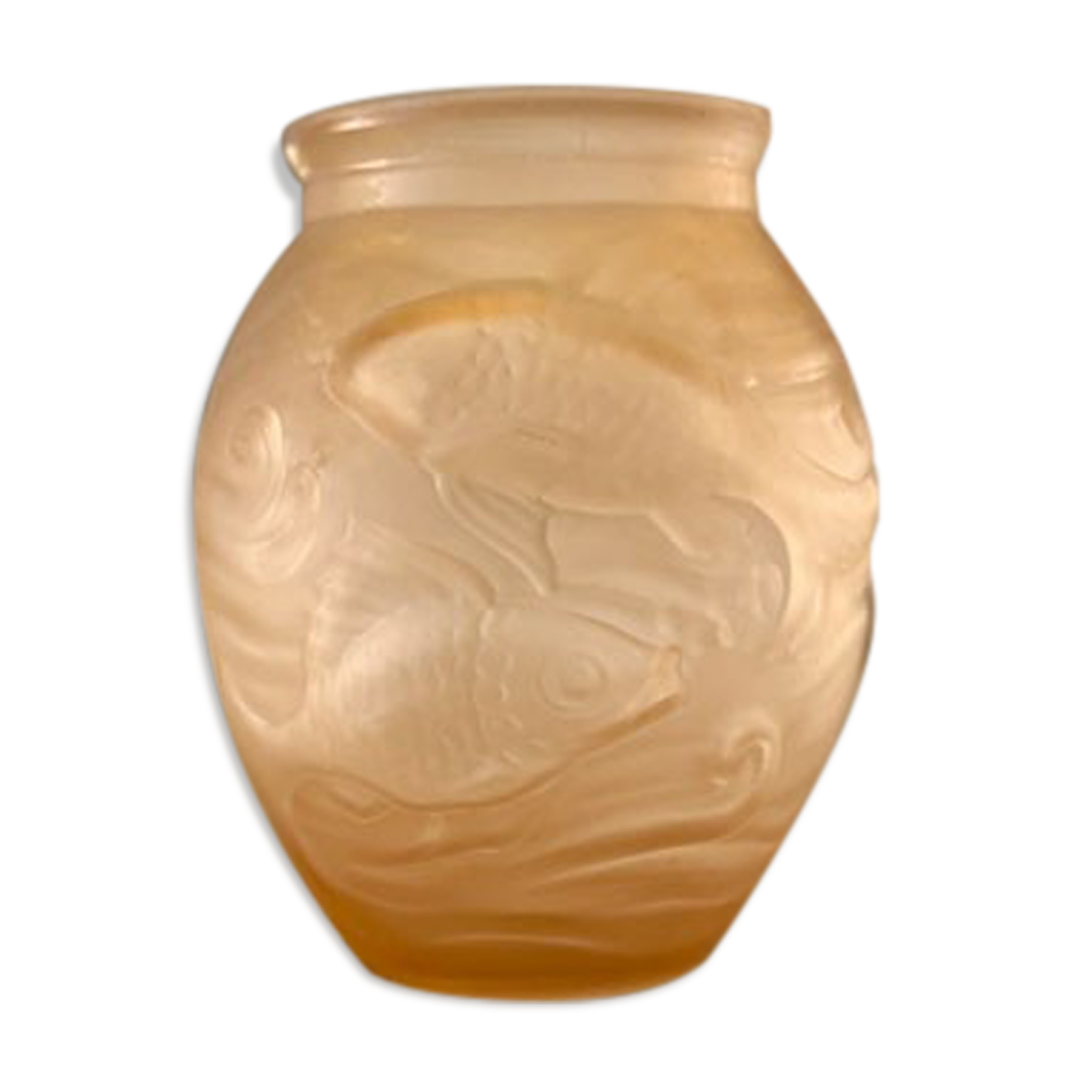 Vase Art Déco rose, Souchon Neuvesel