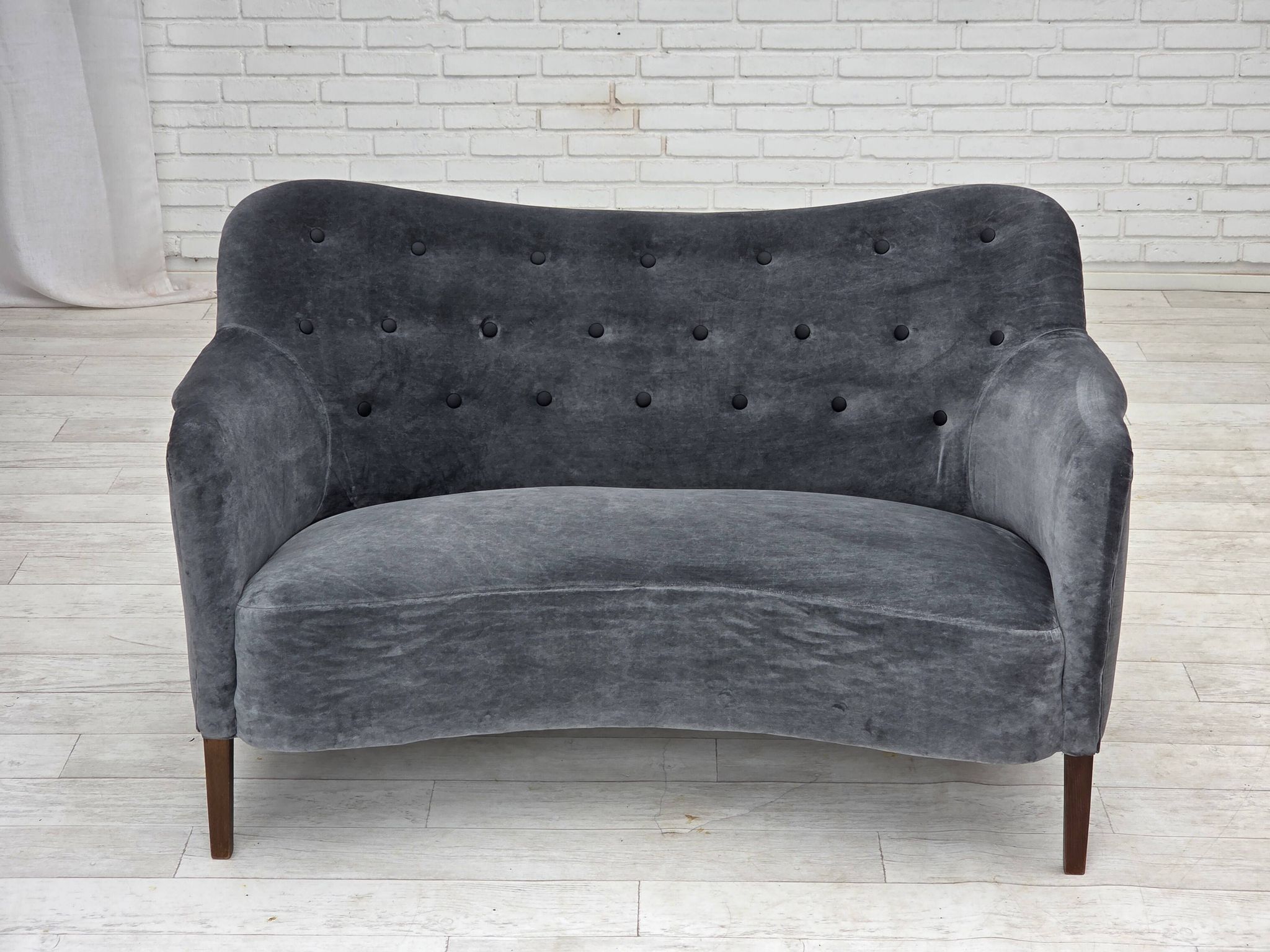 1960s, Danish design by Slagelse Møbelværk, sofa, model 185, reupholstered,