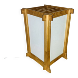 Vintage Japanese lantern table lamp