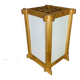 Vintage Japanese-style lantern table lamp