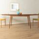 Table à manger de style mid-century des années 1960