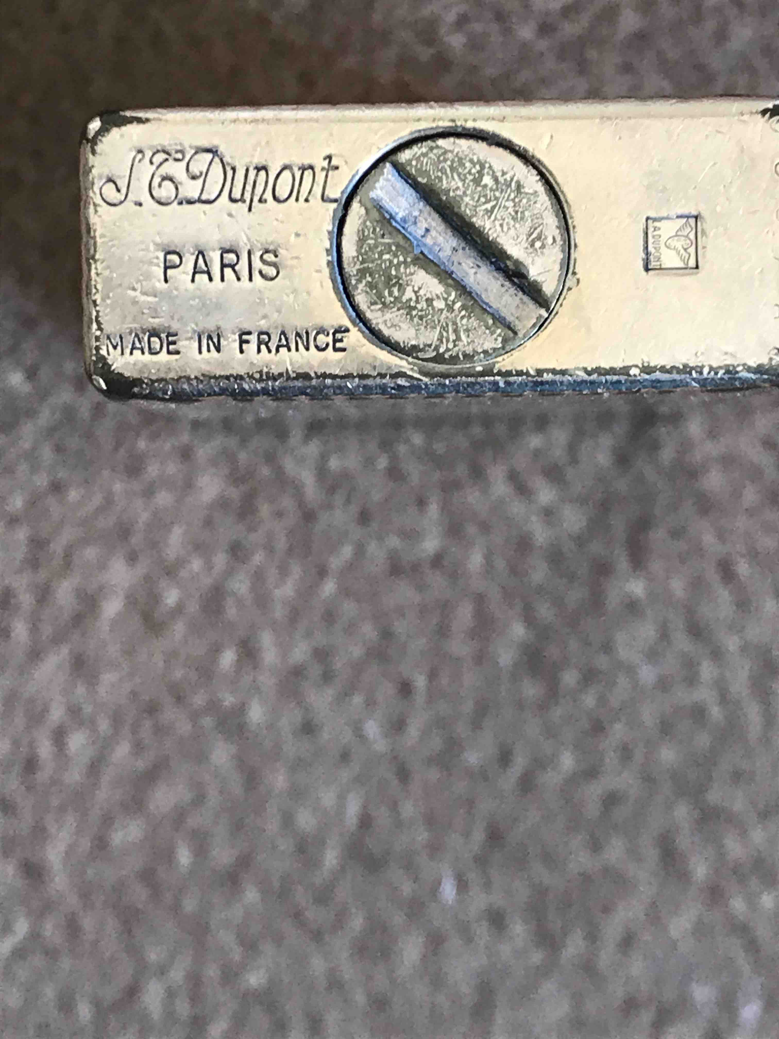 Lighter S.T. Dupont Line 1 gold plated