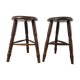 Pair of tripod stools