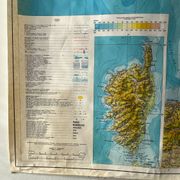 Large map of France 1981