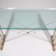 Elegant midcentury side table by Peter Ghyczy model T34