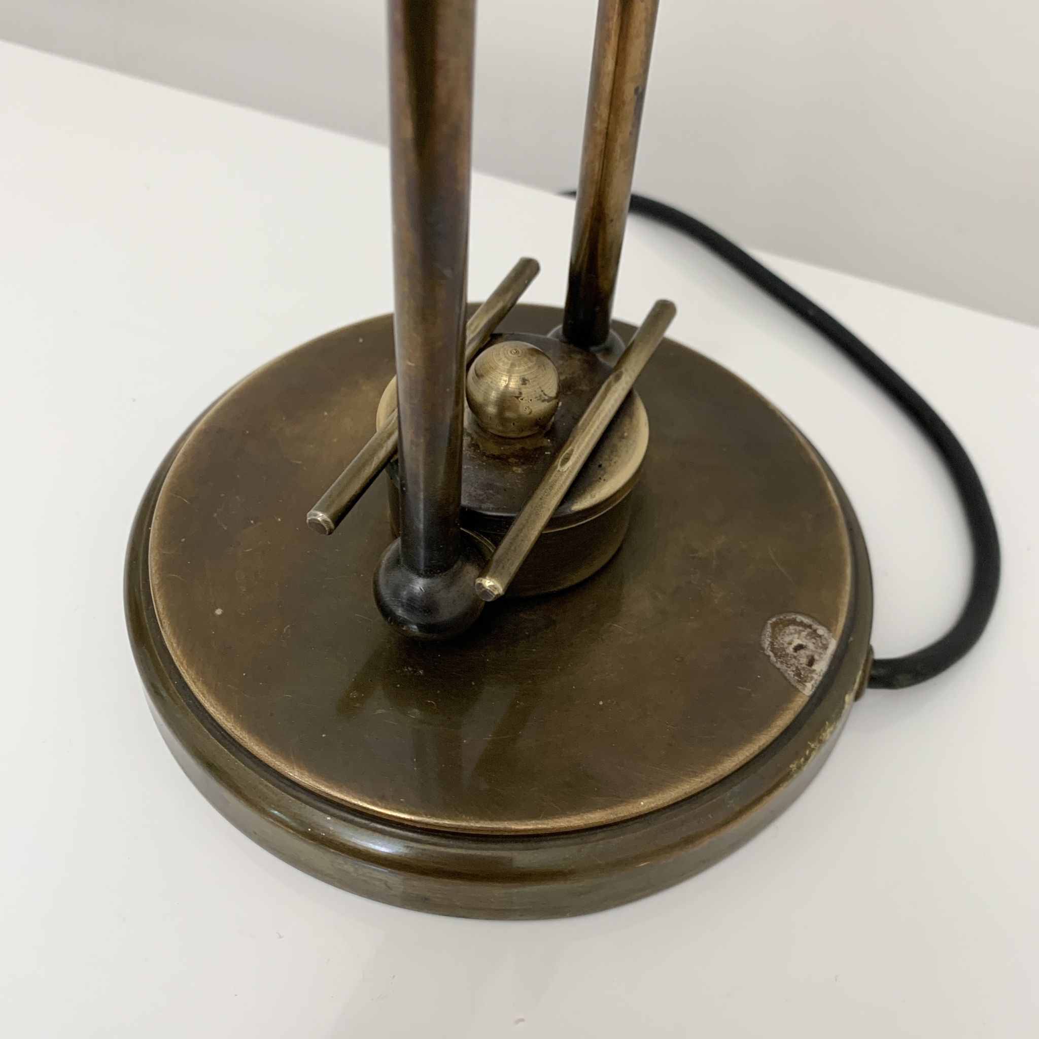 Brass desk lamp Art Deco