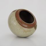 Round vase, ball signed Olivier Roy Vallauris. 80 years