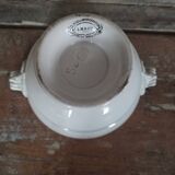 Small bowl with worked handles Creil et Montereau