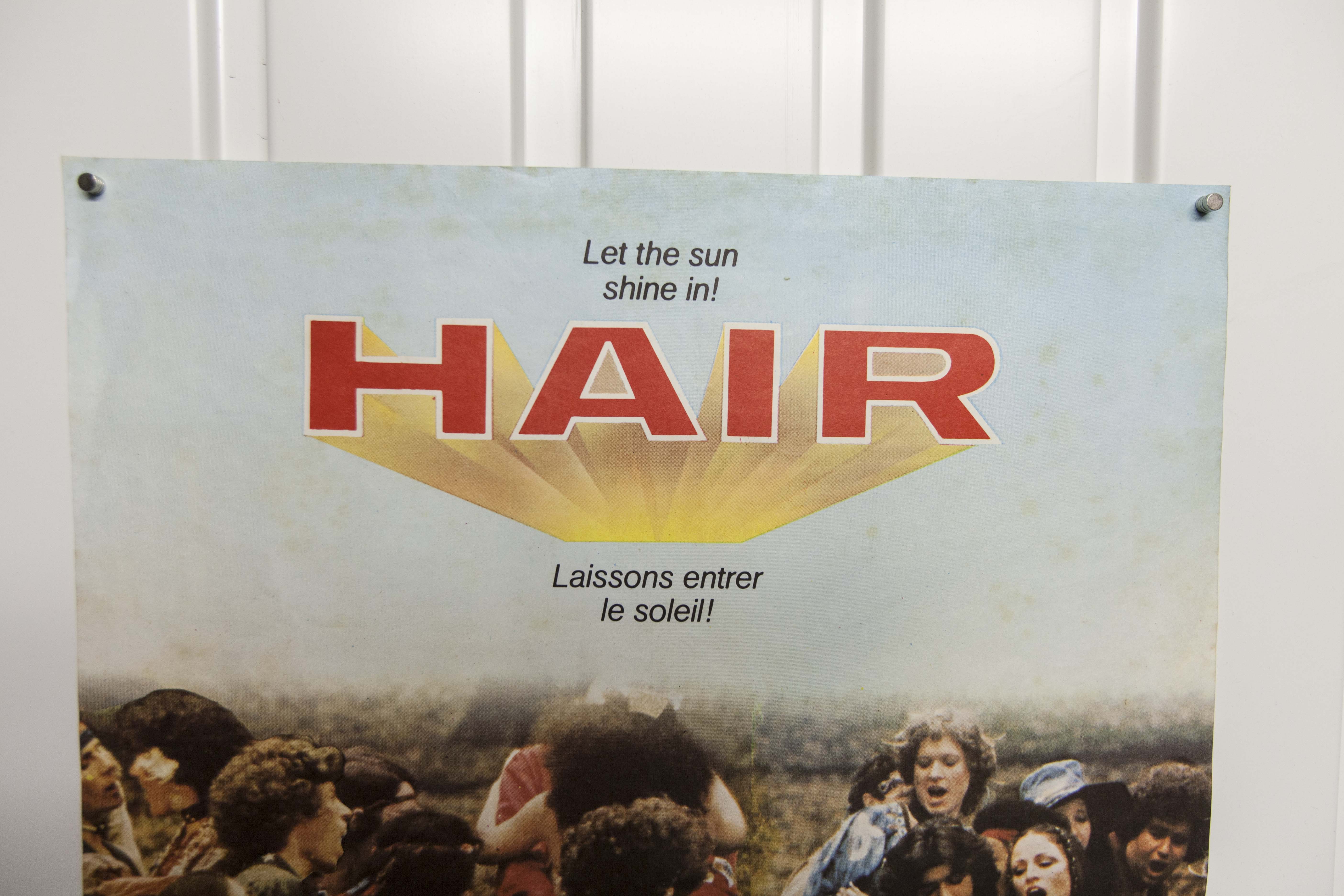 40x60 "Hair" 1979 poster