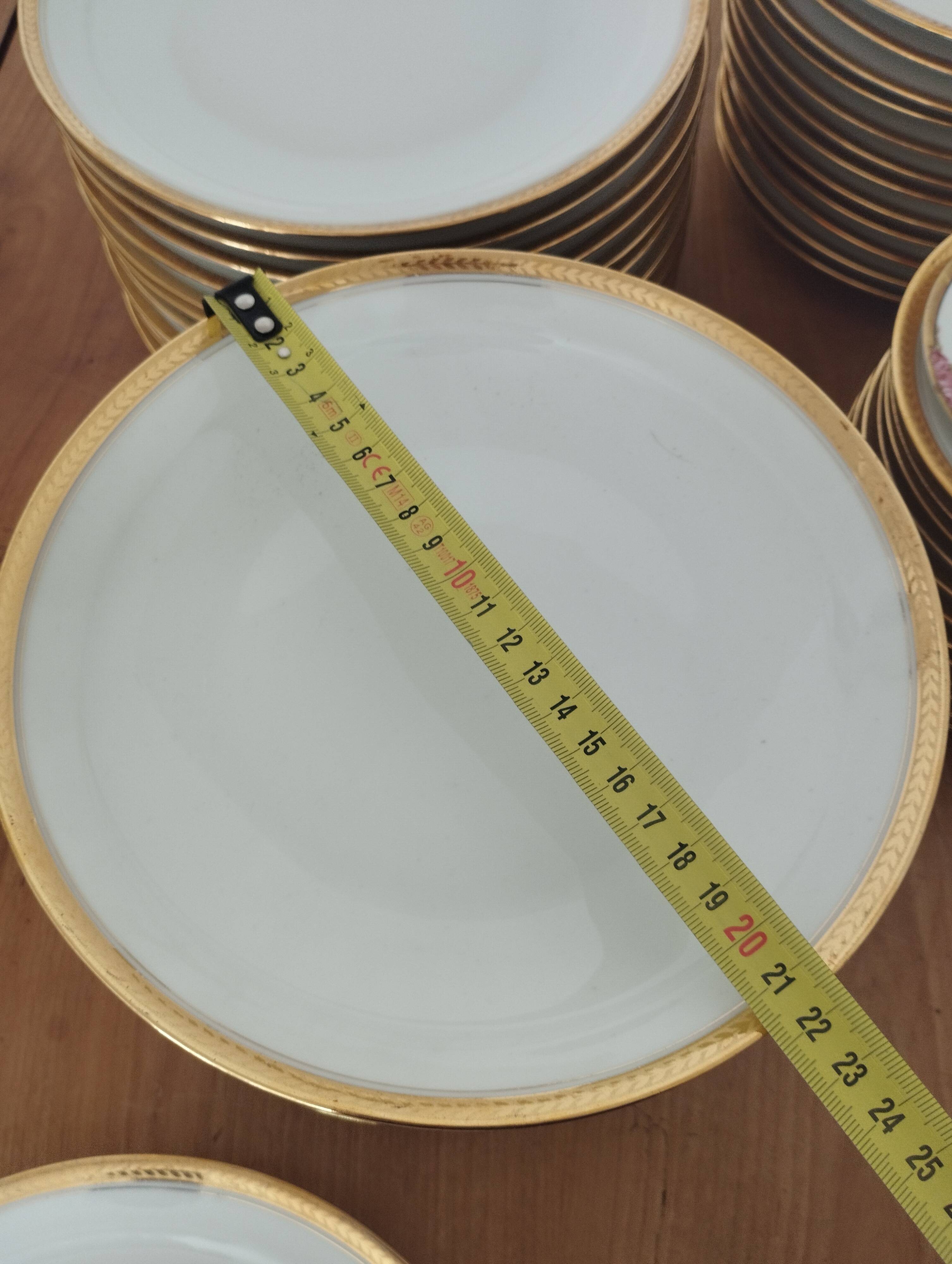 Reception service Limoges – Maison Charles Blancher - 76 pieces