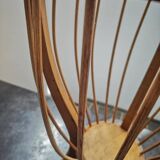 Former worker basket serving piece of professional furniture fruit wood support early 1900