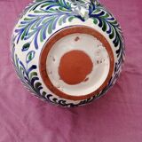 Old vintage gargoulette goat in earth and ceramic