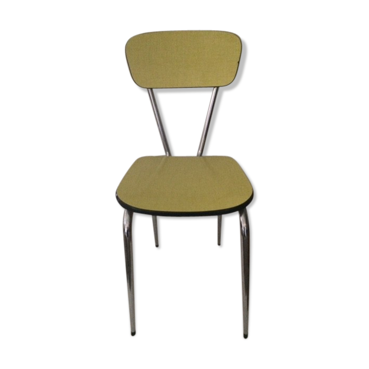 Yellow formica chairs