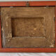 Ancienne peinture camp de gitans vintage