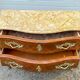 Commode Louis XV marqueterie bois de rose à 3 tiroirs