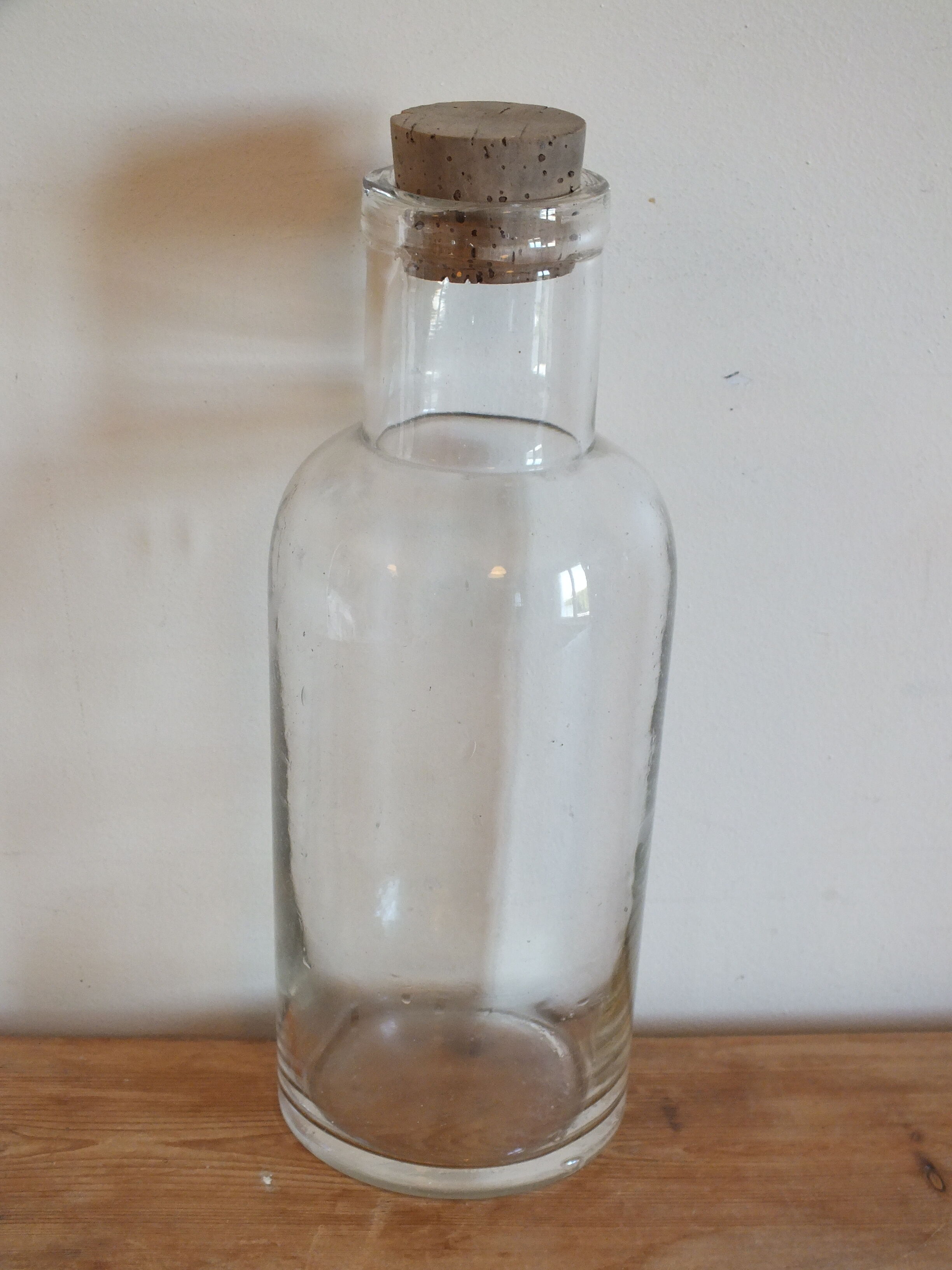 Glass pharmacy bottle or bottle - laboratory, apothecary