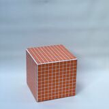 Cube end of sofa