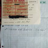 handmade Pakistani Punjab rug 200x126cm