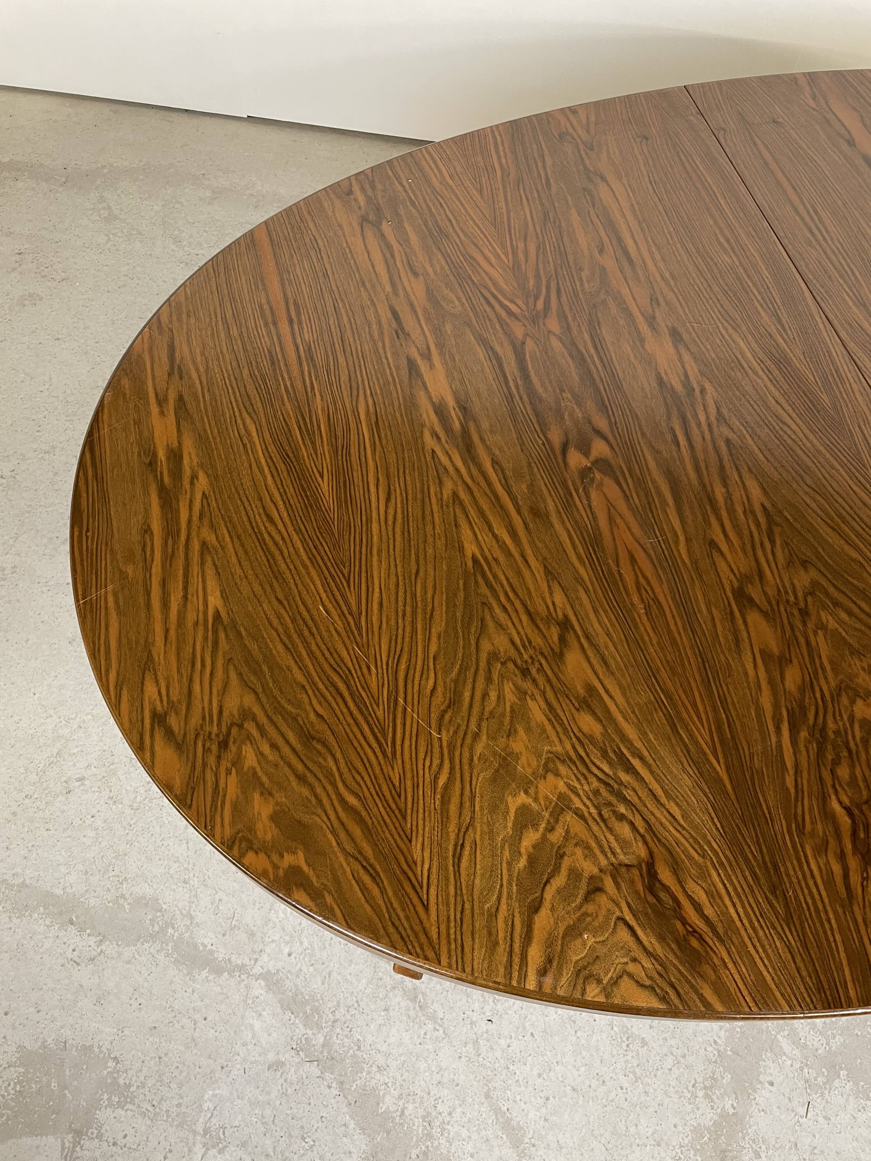 Large rosewood baumann table